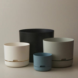 Self-watering Plant Pot 215mm Blue