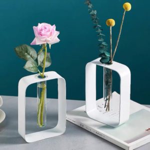 FLASH DEALS - White Metallic Test Tube Propagation Station