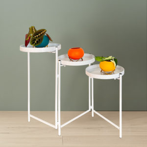 Minimalist Plant Stand - White
