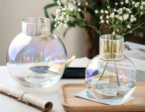 FLASH DEALS - Rainbow Glass Vase - Hydroponic Jars