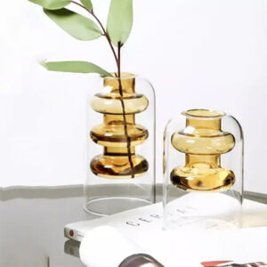 Coloured Vase Yellow - Float Jars