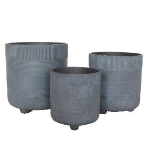 Cylinder Pot Grey large